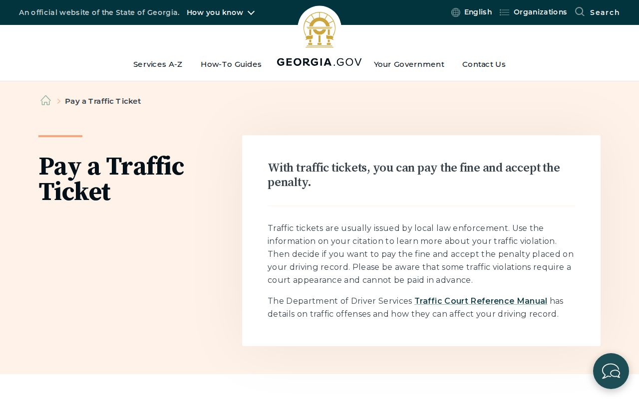 Johnson County traffic ticket payment and appearance guidance